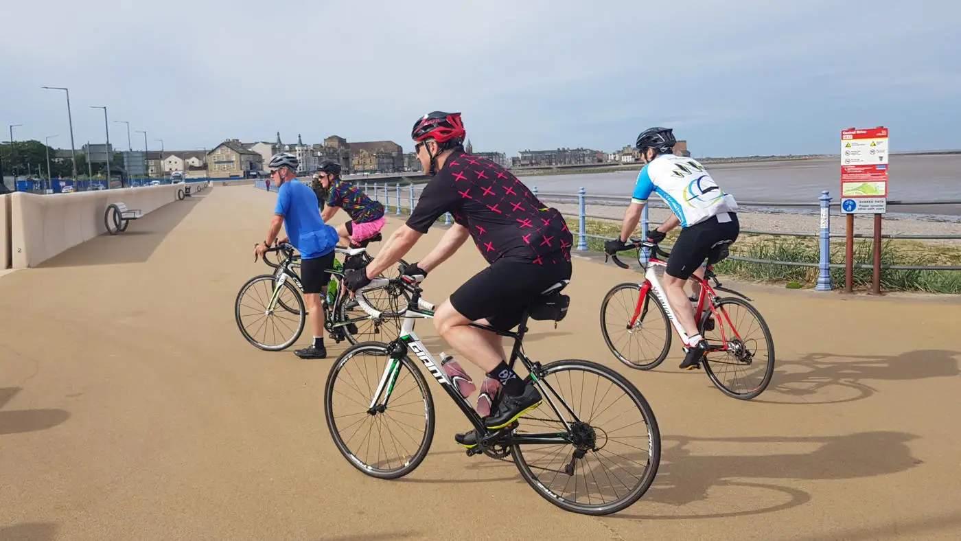  Morecambe - The Start of The Way of the Roses Cycle Route